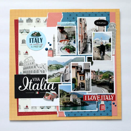 Carta Bella Paper - Italy Collection - 6 x 6 Paper Pad 4 Carta Bella Paper - Italy Collection - 6 x 6 Paper Pad