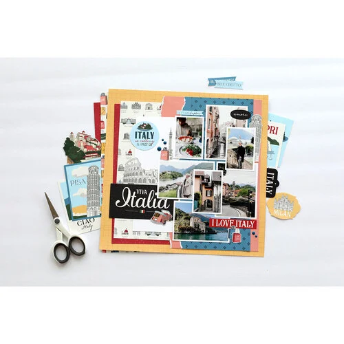 Carta Bella Paper - Italy Collection - 6 x 6 Paper Pad 5 Carta Bella Paper - Italy Collection - 6 x 6 Paper Pad