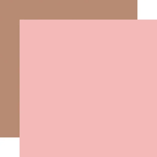 Echo Park - Mom's Kitchen Collection - 12 x 12 Double Sided Paper - Pink - Tan