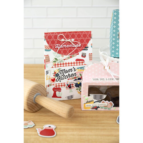 Echo Park - Mom's Kitchen Collection - Chipboard Embellishments - Word And Phrases 2 Echo Park - Mom's Kitchen Collection - Chipboard Embellishments - Word And Phrases