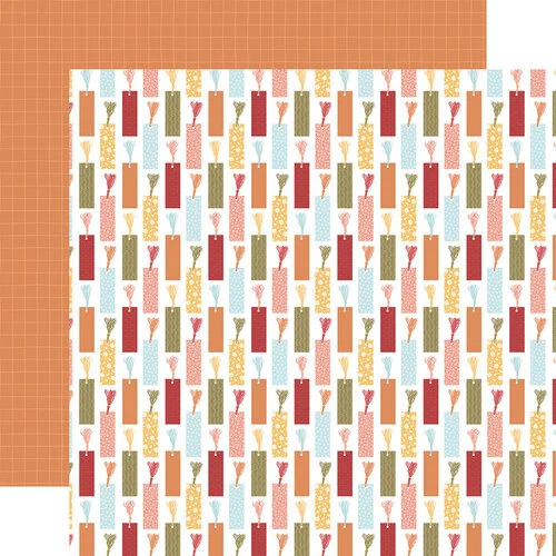 Echo Park - Bookish Collection - 12 x 12 Double Sided Paper - Mark My Place