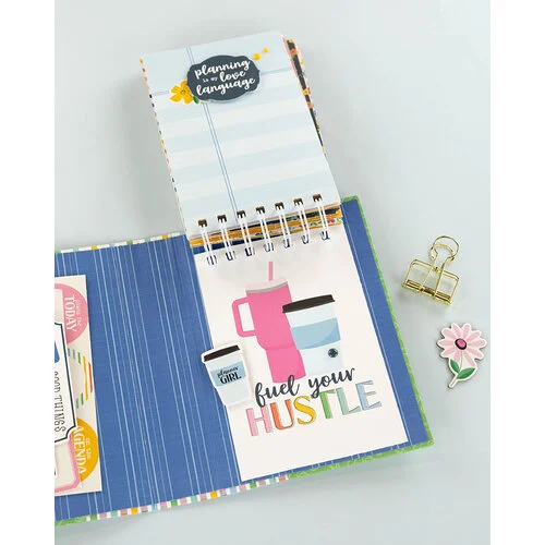Echo Park - Plan On It Collection - 12 x 12 Double Sided Paper - 4x6 Journaling Cards 4 Echo Park - Plan On It Collection - 12 x 12 Double Sided Paper - 4x6 Journaling Cards
