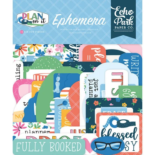 Echo Park - Plan On It Collection - Ephemera 1 Echo Park - Plan On It Collection - Ephemera