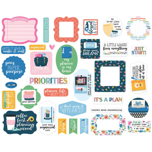 Echo Park - Plan On It Collection - Ephemera 3 Echo Park - Plan On It Collection - Ephemera