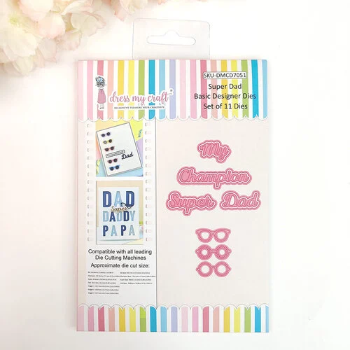 Dress My Craft - Dies - Super Dad 1 Dress My Craft - Dies - Super Dad