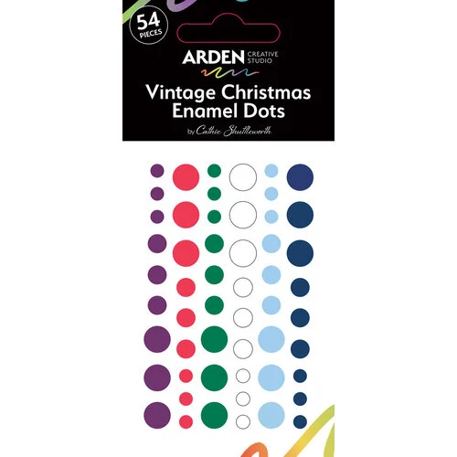Arden Creative Studio - Vintage Christmas Collection - Enamel Dots