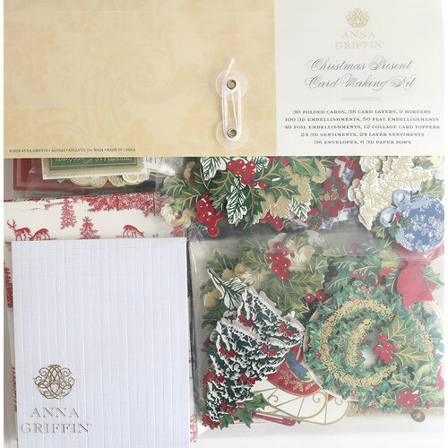 Anna Griffin - Card Making Kit - Christmas Present