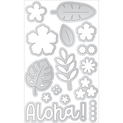 Doodlebug Design - Summer Fun Collection - Doodle Cuts - Metal Dies - Aloha! 2 Doodlebug Design - Summer Fun Collection - Doodle Cuts - Metal Dies - Aloha!