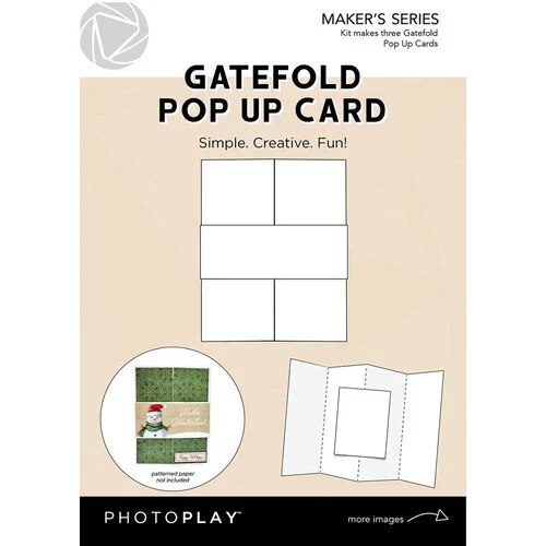 PhotoPlay - Maker's Series Collection - Gatefold A2 Pop-Up Card