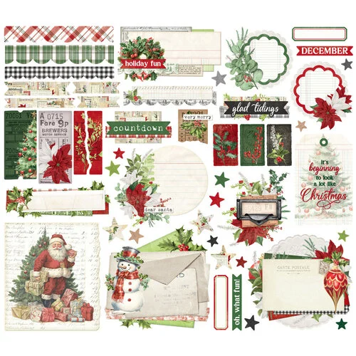 Simple Stories - Simple Vintage Believe Collection - Ephemera 2 Simple Stories - Simple Vintage Believe Collection - Ephemera
