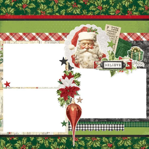 Simple Stories - Simple Vintage Believe Collection - Simple Pages - Page Kit 3 Simple Stories - Simple Vintage Believe Collection - Simple Pages - Page Kit
