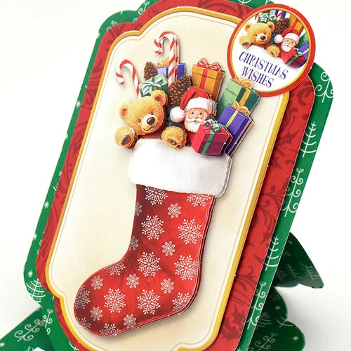 Katy Sue Designs - 3D Die Cut Decoupage Layers - Deck The Halls