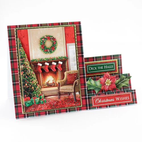 Katy Sue Designs - 3D Die Cut Decoupage Layers - Deck The Halls