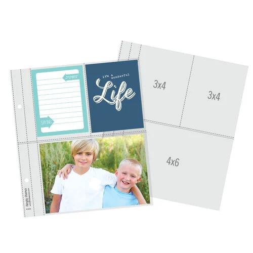 Simple Stories - SNAP Studio Flipbook Collection - 6 x 8 Flipbook - Blush
