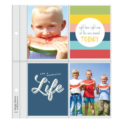 Simple Stories - SNAP Studio Flipbook Collection - 6 x 8 Flipbook - Blush