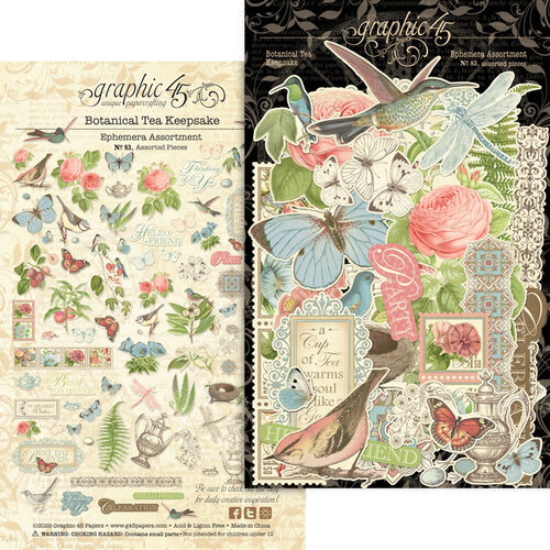 Graphic 45 - Keepsake Edition Kit - Botanical Tea