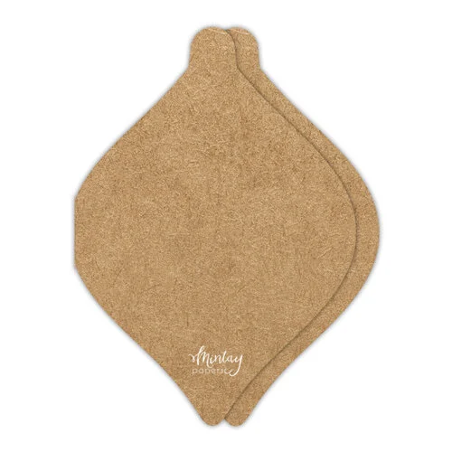 Mintay Papers - Greeting Card Base - Bauble - Kraft 1 Mintay Papers - Greeting Card Base - Bauble - Kraft