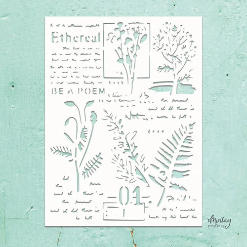 Mintay Papers - 6 x 8 Stencils - Mixed 8