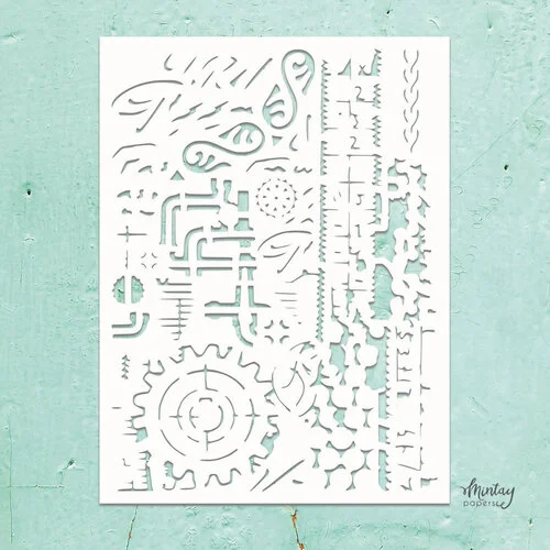 Mintay Papers - 6 x 8 Stencils - Mixed 11