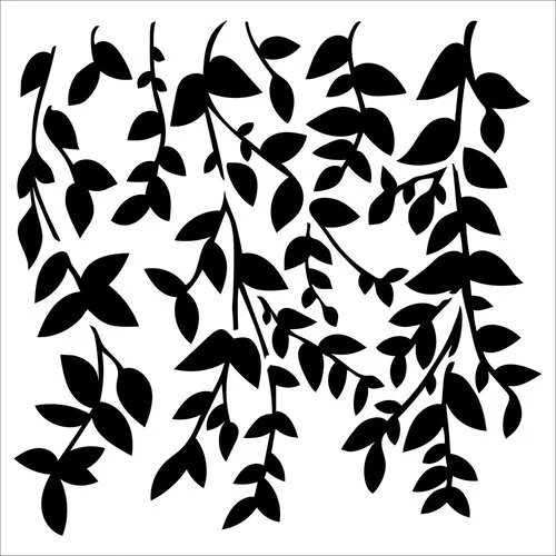 The Crafter's Workshop - 12 x 12 Stencils - Hanging Vines 1 The Crafter's Workshop - 12 x 12 Stencils - Hanging Vines
