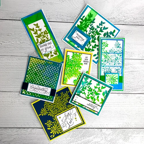 The Crafter's Workshop - 12 x 12 Stencils - Hanging Vines 3 The Crafter's Workshop - 12 x 12 Stencils - Hanging Vines