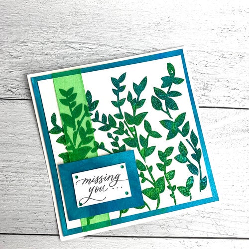 The Crafter's Workshop - 12 x 12 Stencils - Hanging Vines 4 The Crafter's Workshop - 12 x 12 Stencils - Hanging Vines