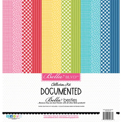 Bella Blvd - Documented Collection - 12 x 12 Collection Kit - Bella Besties