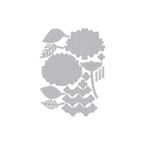 Hero Arts - Seaside Blooms Collection - Etched Dies - Layered Hydrangea 3 Hero Arts - Seaside Blooms Collection - Etched Dies - Layered Hydrangea