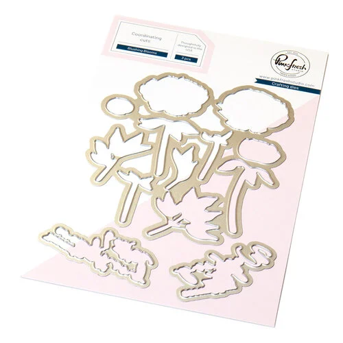 Pinkfresh Studio - Whispering Views Collection - Dies - Blushing Blooms 1 Pinkfresh Studio - Whispering Views Collection - Dies - Blushing Blooms