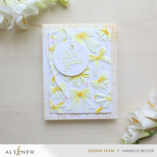 Altenew - 3D Embossing Folder - Elegant Bows 5 Altenew - 3D Embossing Folder - Elegant Bows