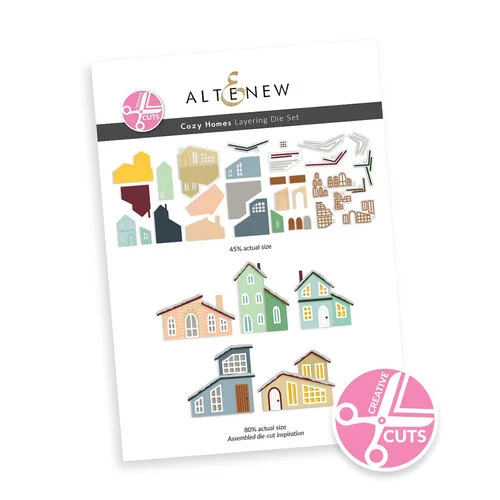 Altenew - Layering Dies - Creative Cuts - Cozy Homes 1 Altenew - Layering Dies - Creative Cuts - Cozy Homes