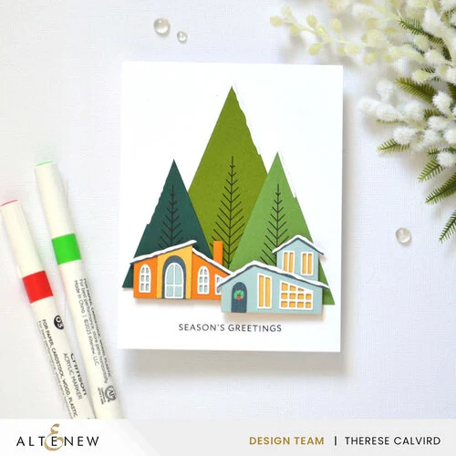 Altenew - Layering Dies - Creative Cuts - Cozy Homes 7 Altenew - Layering Dies - Creative Cuts - Cozy Homes