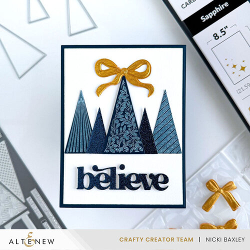 Altenew - Clear Photopolymer Stamps - Festive Triangles