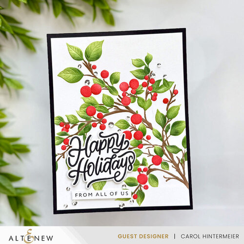 Altenew - Press Plate - Wrapped With Love