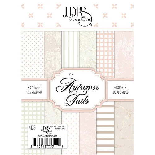 LDRS Creative - Cozy Corners Collection - 5 x 7 Paper Pack - Autumn Tails