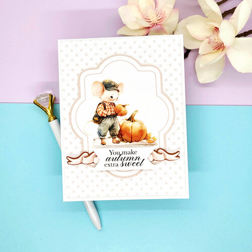 LDRS Creative - Cozy Corners Collection - 5 x 7 Paper Pack - Autumn Tails