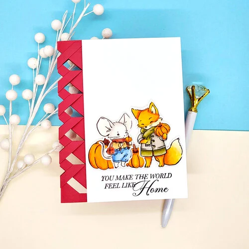 LDRS Creative - Cozy Corners Collection - Dies - Autumn Tails