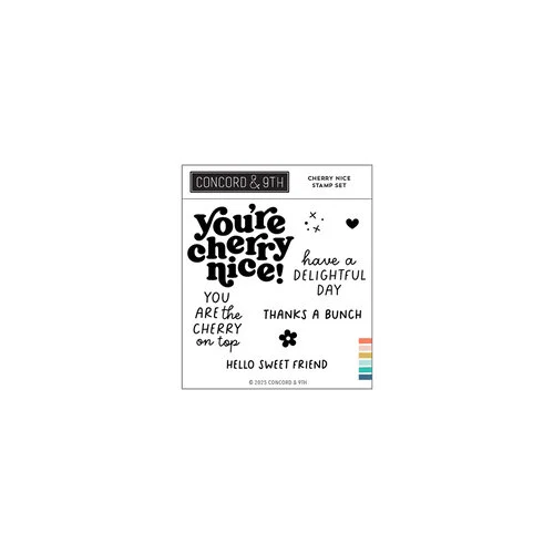 Concord and 9th - Clear Photopolymer Stamps - Cherry Nice 1 Concord and 9th - Clear Photopolymer Stamps - Cherry Nice
