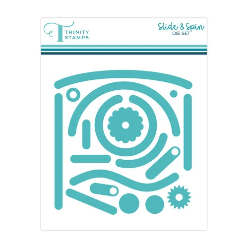 Trinity Stamps - Dies - Slide And Spin 1 Trinity Stamps - Dies - Slide And Spin