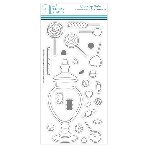 Trinity Stamps - Clear Photopolymer Stamps - Candy Jar 1 Trinity Stamps - Clear Photopolymer Stamps - Candy Jar