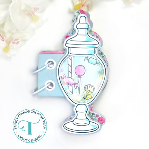 Trinity Stamps - Clear Photopolymer Stamps - Candy Jar 4 Trinity Stamps - Clear Photopolymer Stamps - Candy Jar
