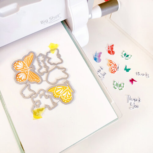 Catherine Pooler Designs - Studio Classics Collection - Dies - Flutters and Thanks