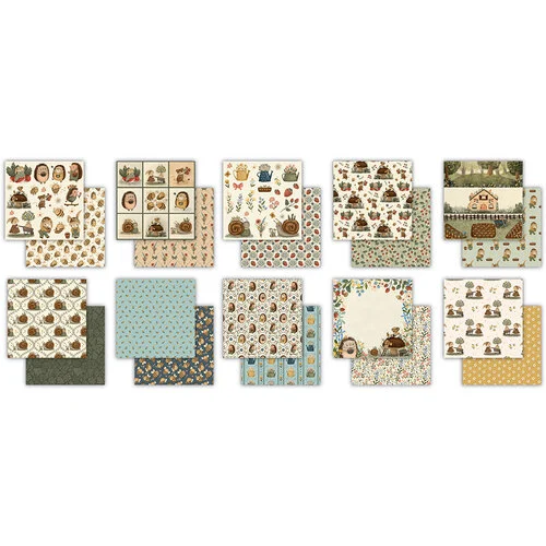 Craft Consortium - Amongst the Hedgerow Collection - 6 x 6 Paper Pack 2 Craft Consortium - Amongst the Hedgerow Collection - 6 x 6 Paper Pack