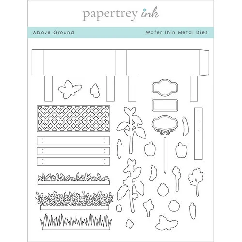 Papertrey Ink - Metal Dies - Above Ground 1 Papertrey Ink - Metal Dies - Above Ground