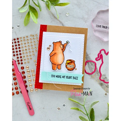 Pink and Main - Dies - Honey Bear
