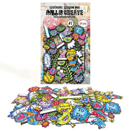 AALL and Create - Ephemera - Die-Cuts - Play Pops