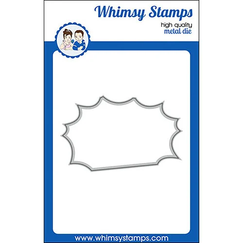 Whimsy Stamps - Dies - Comic Book Page Outline 1 Whimsy Stamps - Dies - Comic Book Page Outline