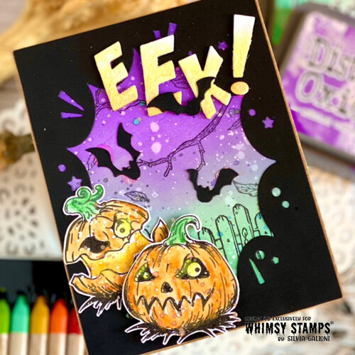 Whimsy Stamps - Dies - A2 Comic Burst 3 Whimsy Stamps - Dies - A2 Comic Burst