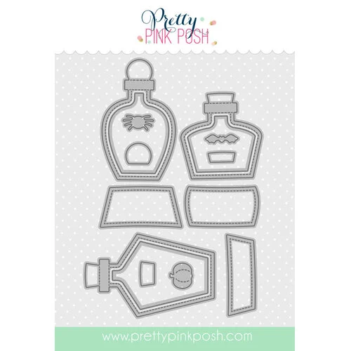 Pretty Pink Posh - Dies - Potion Bottle Shakers 1 Pretty Pink Posh - Dies - Potion Bottle Shakers