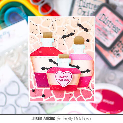 Pretty Pink Posh - Dies - Potion Bottle Shakers 6 Pretty Pink Posh - Dies - Potion Bottle Shakers